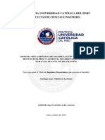 Sistema Mecatrónico de Manipulación y Selección de Huevos Por Peso y Ausencia de Grietas en Cáscara para Una Planta de Incubación