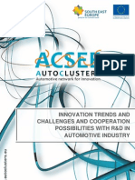 Innovation Trends and Challenges and Cooperation Possibilities With R&D in Automotive Industry