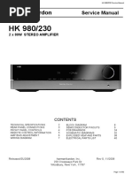 Harman Kardon Hk980 230 SM