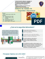 ISO 22000: Sistema de Gestión de Seguridad Alimentaria: Universidad Del Perú, DECANA DE AMÉRICA