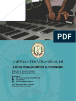 Cartilla 145 - Ilícitos Penales Contra El Patrimonio