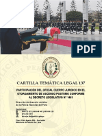 Cartilla 137 - Participación Del Oficial CJ en El Otorgamiento de Ascenso Póstumo Dleg 1461