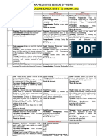 2nd Term SNR Col Scheme of Work