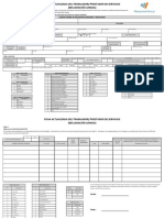 Ficha Actualizada Del Trabajador - Prestador de Servicios