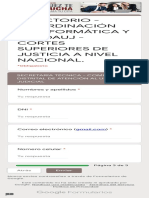 Directorio - Coordinación de Informática y ST Cdauj - Cortes Superiores de Justicia A Nivel Nacional