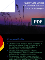 A Complete Solution For Your Travelogue: Travel Private Limited