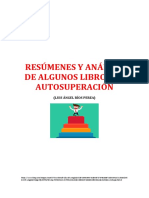 Resumenes y Analisis de Algunos Libros de Superacion