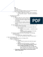 Human Rights Law Outline Fall 2021 - Martin Flaherty, Columbia F 21