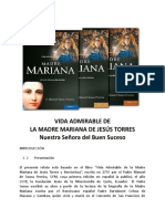 Vida Admirable de La Madre Mariana de Jesús Torres