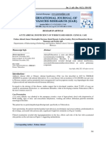 Acute Adrenal Insufficiency of Tuberculosis Origin: Clinical Case