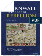 Cornwall in The Age of Rebellion Sample Chapter and Contents