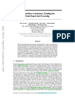 Interpolation Consistency Training For Semi-Supervised Learning