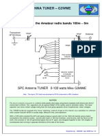 Antenna Tuner G3WME