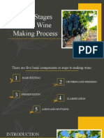 5 Stages of Wine Process