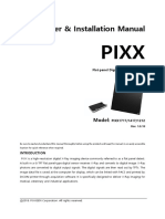 PIXX User&Installation Manual - Ver.1.0.19