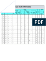 Ky RR LH RH Spec Matrix - M-Event