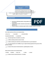 Unit 4 - Review On Basic Principles Applied in Analytical Chemistry