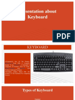 Presentation About Keyboard