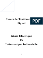 Cours de Traitement de Signal