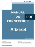 Manual de Fornecedores Teksid Rev 02