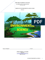 Sci105 Environmental Science M4 Complete