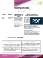 Formato - Estrategia de Aprendizaje - Basado en Tareas