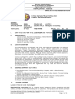 Module 3. Job Order and Process Costing