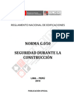 g.050 Seguridad Durante La Construccion