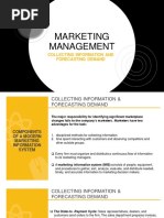 Marketing Management - MBA - Arab Academy - Ch. 3