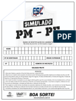 Simulado Completo PM Pe 22 05