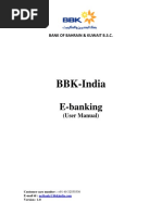 E Bank Manual