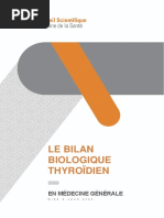 Bilan Biologique Thyroidien