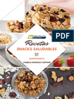 Recetas Snacks Saludables