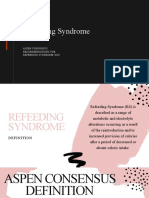 Aspen Consensus Recommendations For Refeeding Syndrome 2020