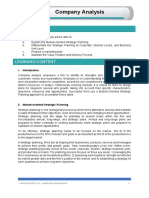 Module 3 - Company Analysis