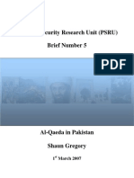 Al-Qaeda in Pakistan by Shaun Gregory