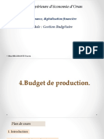 Cours 04 Budget de Production 2021