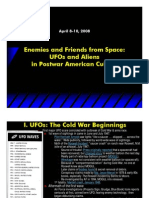 Enemies and Friends From Space: Ufos and Aliens in Postwar American Culture