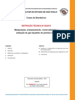 IT-28 CBMMG - Manipulação, Armazenamento, Comercialização e Utilização de Gás Liquefeito de Petróleo (GLP)