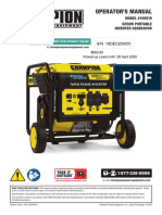 Manual - Champion Generator Model 100519