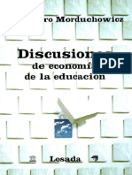 Morduchowicz (2004) - Discusiones de Economía de La Educación