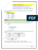 Q - 1 (MTP 2, A - 2021, N S) : Z Score Area