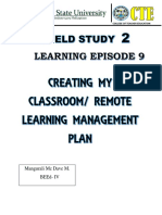 Field Study 2 Learning Episode 9