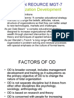 Organization Development: Human Reource Mgt-7