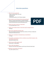 Drilling Fluids Questions