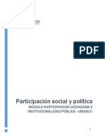 Documento - Participación Social y Política