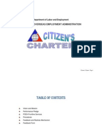 POEA Citizen Charter