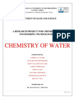 Group1-Chemistry of Water