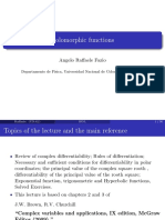 Holo Morphic Functions