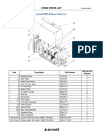 Arcweld 200i-S Spare Parts List